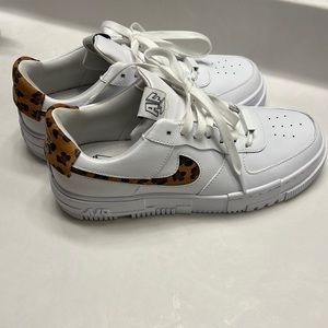 Nike Leopard Air Force Ones